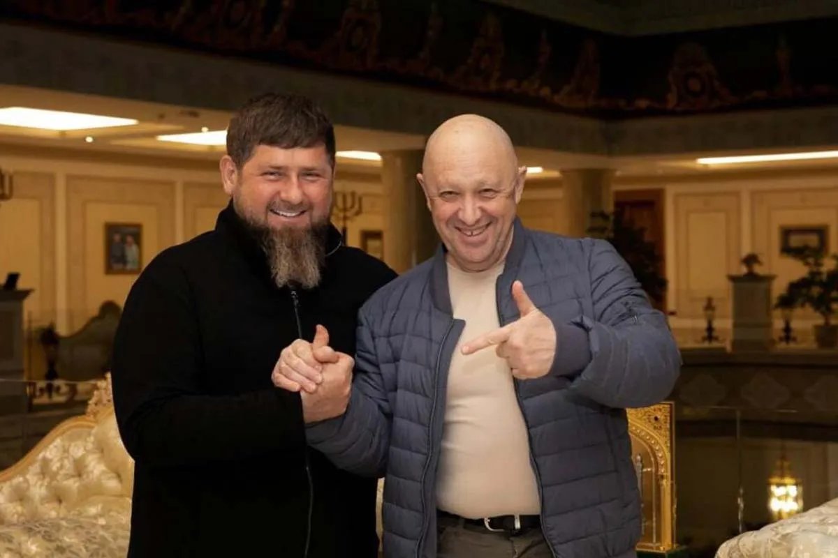 Пригожин та Кадиров Пригожин та Кадиров