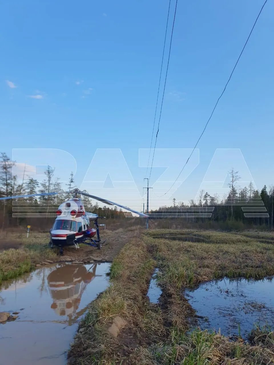 Гелікоптер знайшли без екіпажа