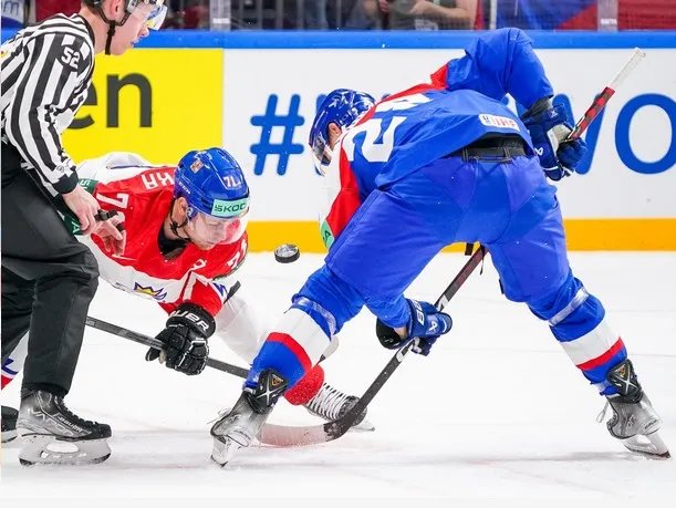 Словакия - Чехия (Фото: IIHF)