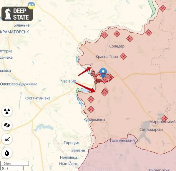 Українські військові впевненими кроками визволяють території на Бахмутському напрямку