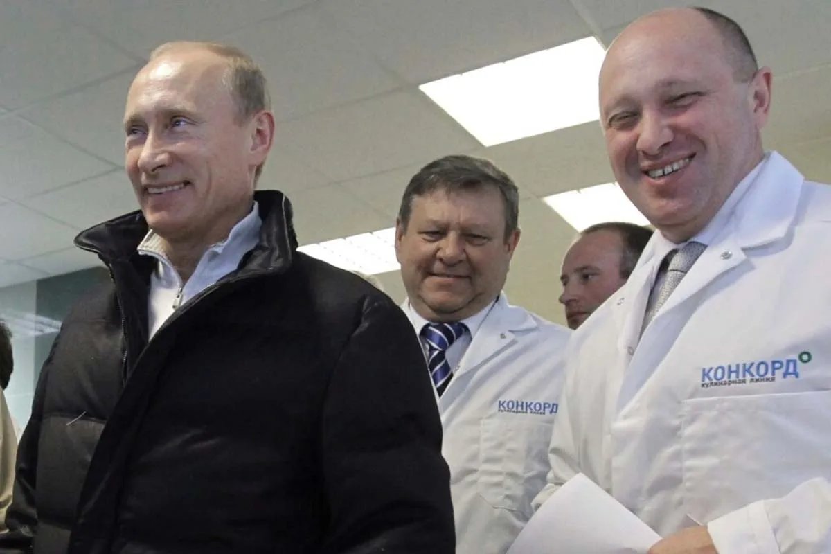 Пригожин та путін Пригожин та путін