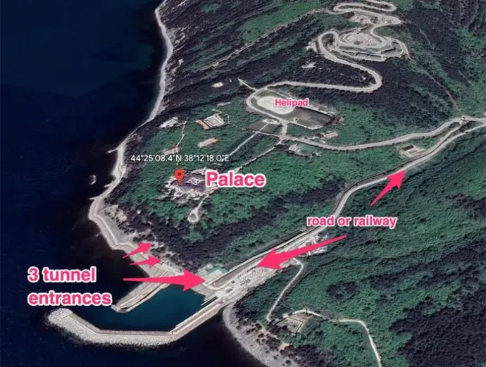 Общая площадь подземного комплекса составляет 6 500 квадратных футов