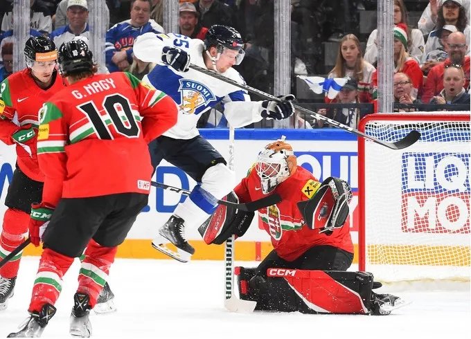 Фінляндія - Угорщина (Фото: IIHF)