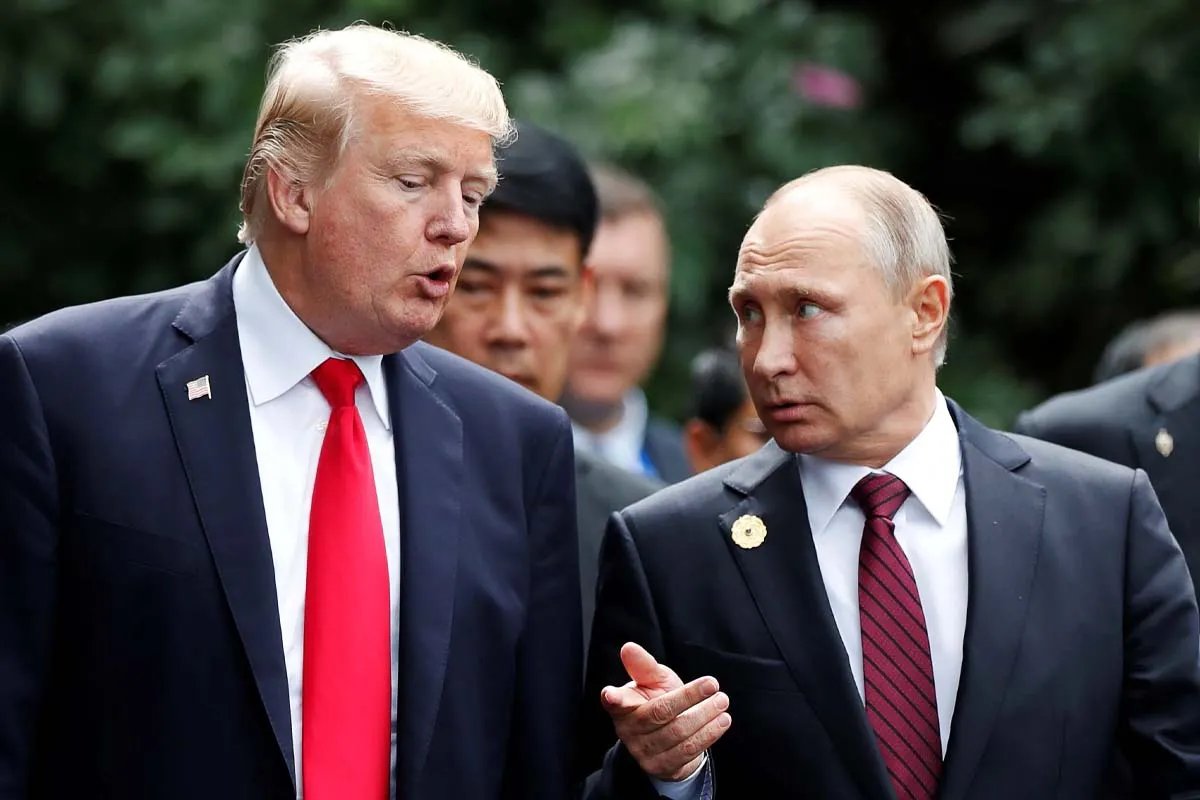 Трамп і путін