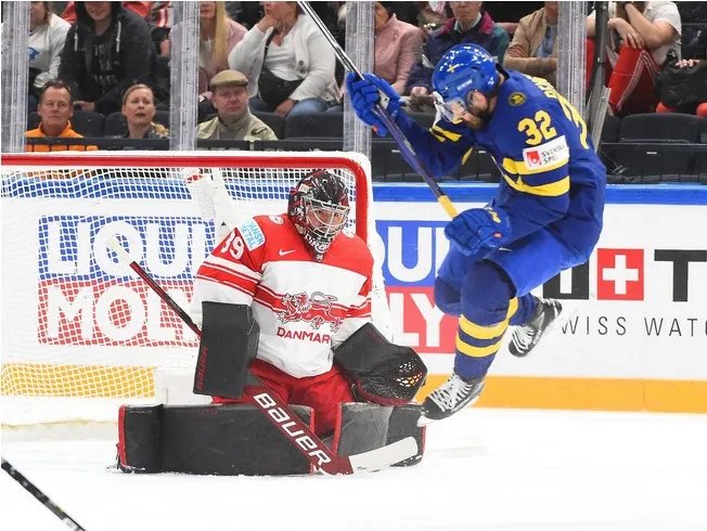 Данія - Швеція (Фото: IIHF)