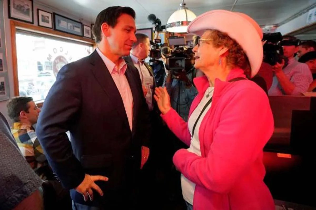 Десантіс і виборці Десантіс і виборці