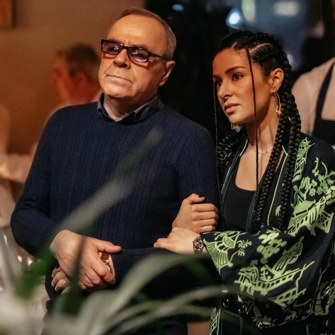 Злата Огнєвіч із батьком