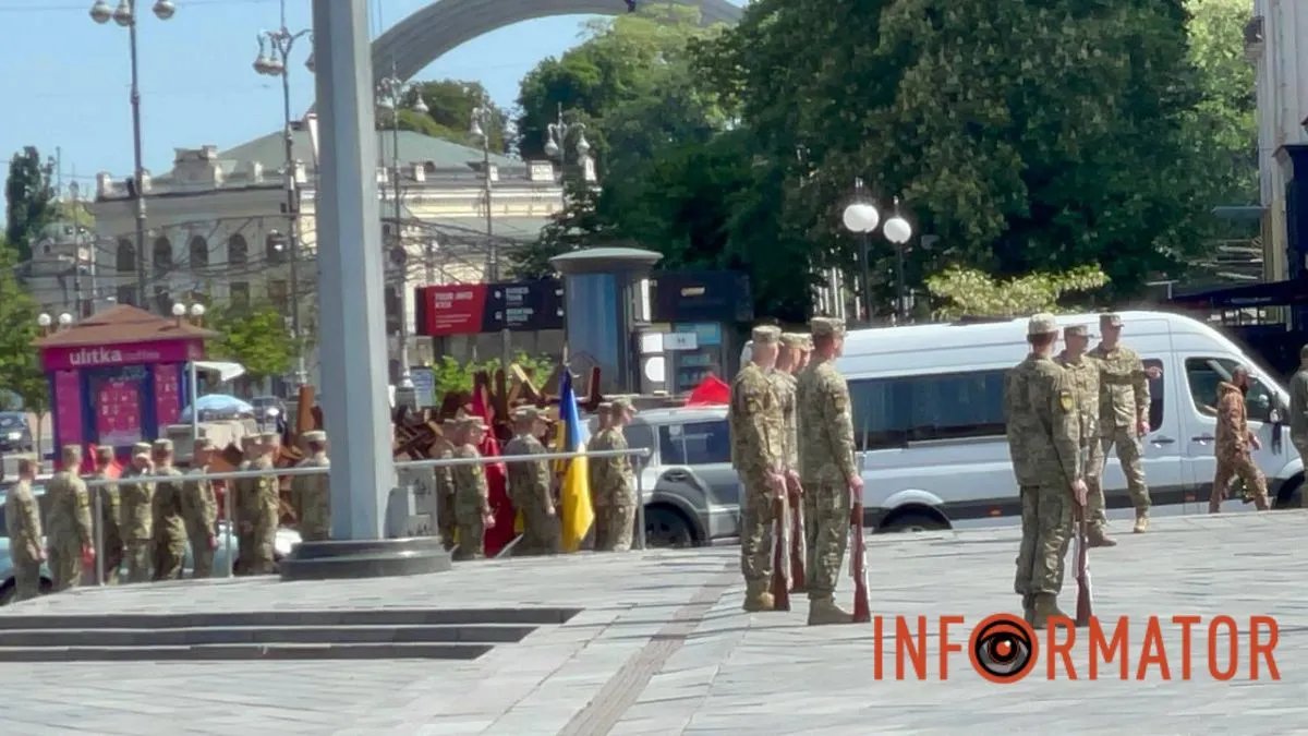 Військові брали участь у жалобних заходах Військові брали участь у жалобних заходах