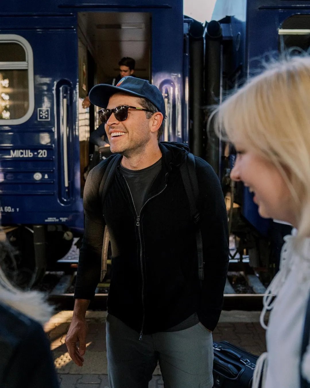 Зірка серіалу "Надприродне" Міша Коллінз виглядав усміхненим Фото: instagram.com/u24.gov.ua Зірка серіалу "Надприродне" Міша Коллінз виглядав усміхненим Фото: instagram.com/u24.gov.ua