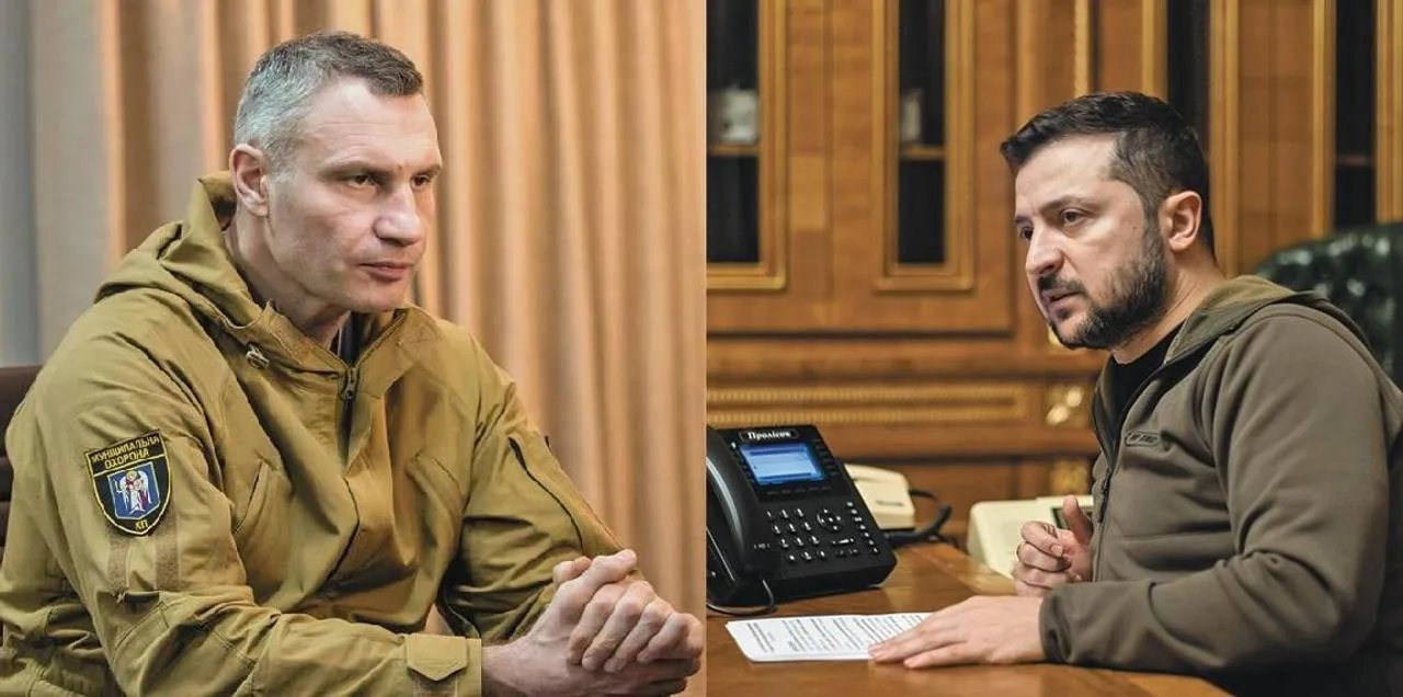 Кличко і Зеленський Кличко і Зеленський