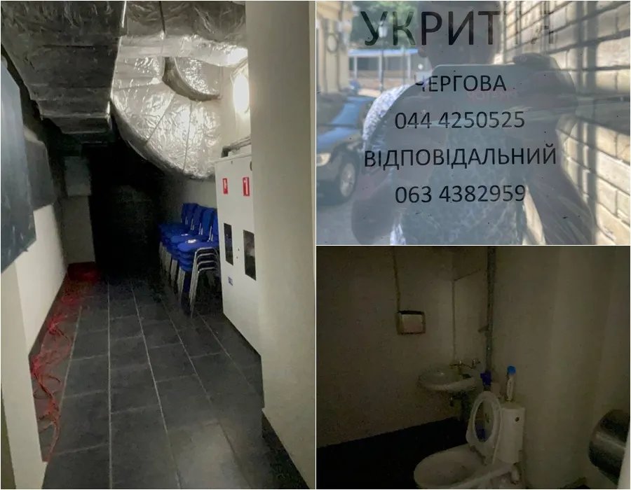 На вході деяких бомбосховищ залишають контакти на аркуші паперу, щоб їм можна було зателефонувати та попросити відчинити їх