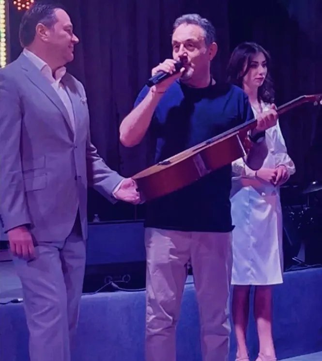 Кричевський на благодійному концерті