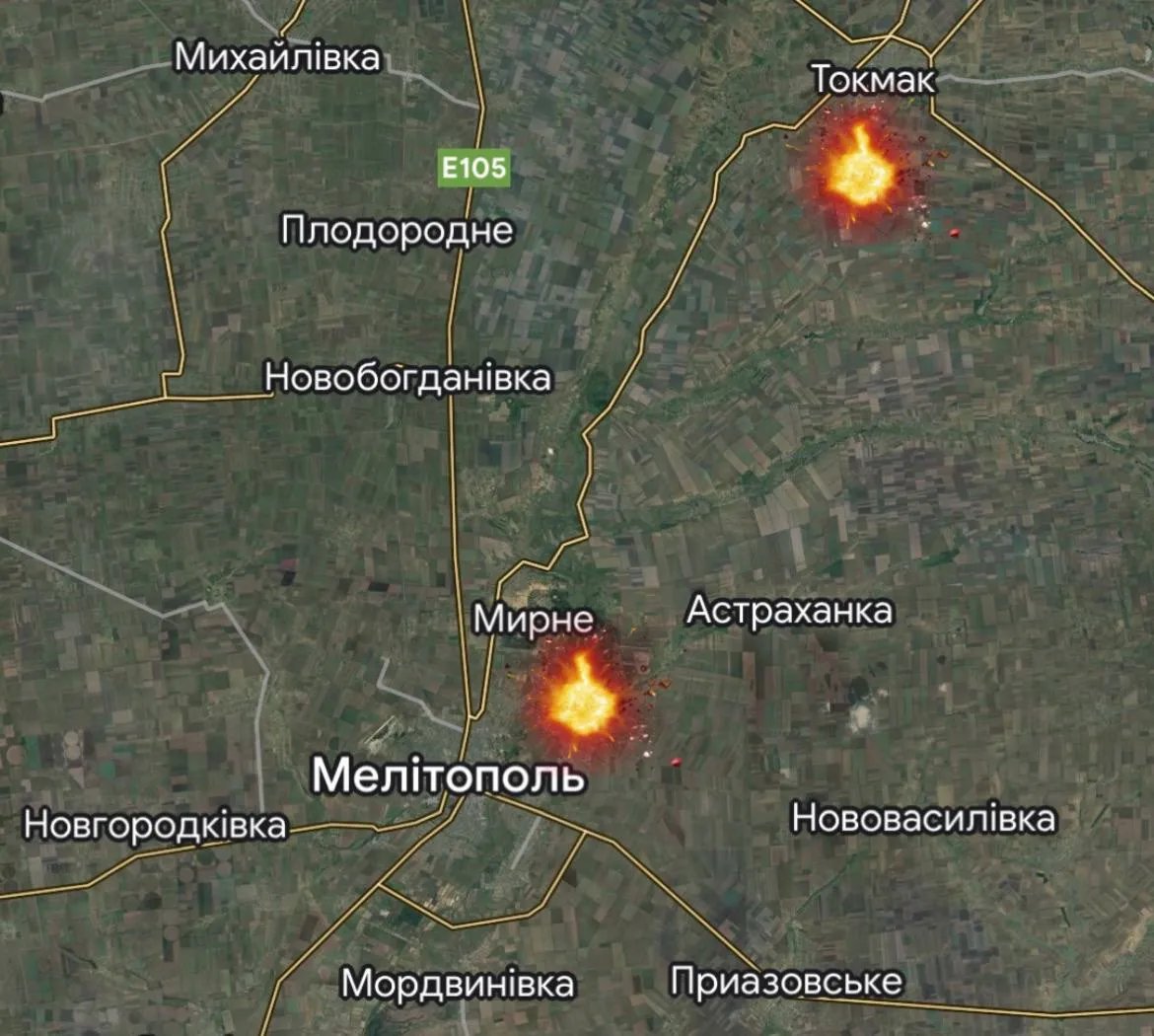 "Бавовна" у Мирному і Токмаку