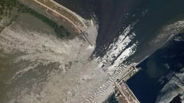 підрив дамби підрив дамби