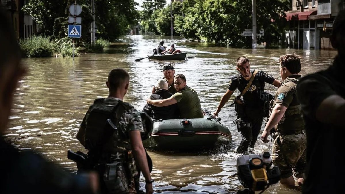 Наслідки підриву Каховської ГЕС Наслідки підриву Каховської ГЕС