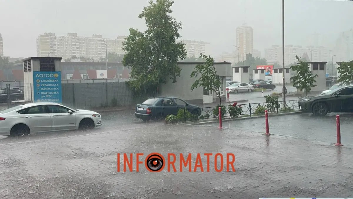 У Києві – потужна буря з грозою: столицю накрила злива з градом. Фото, відео 2