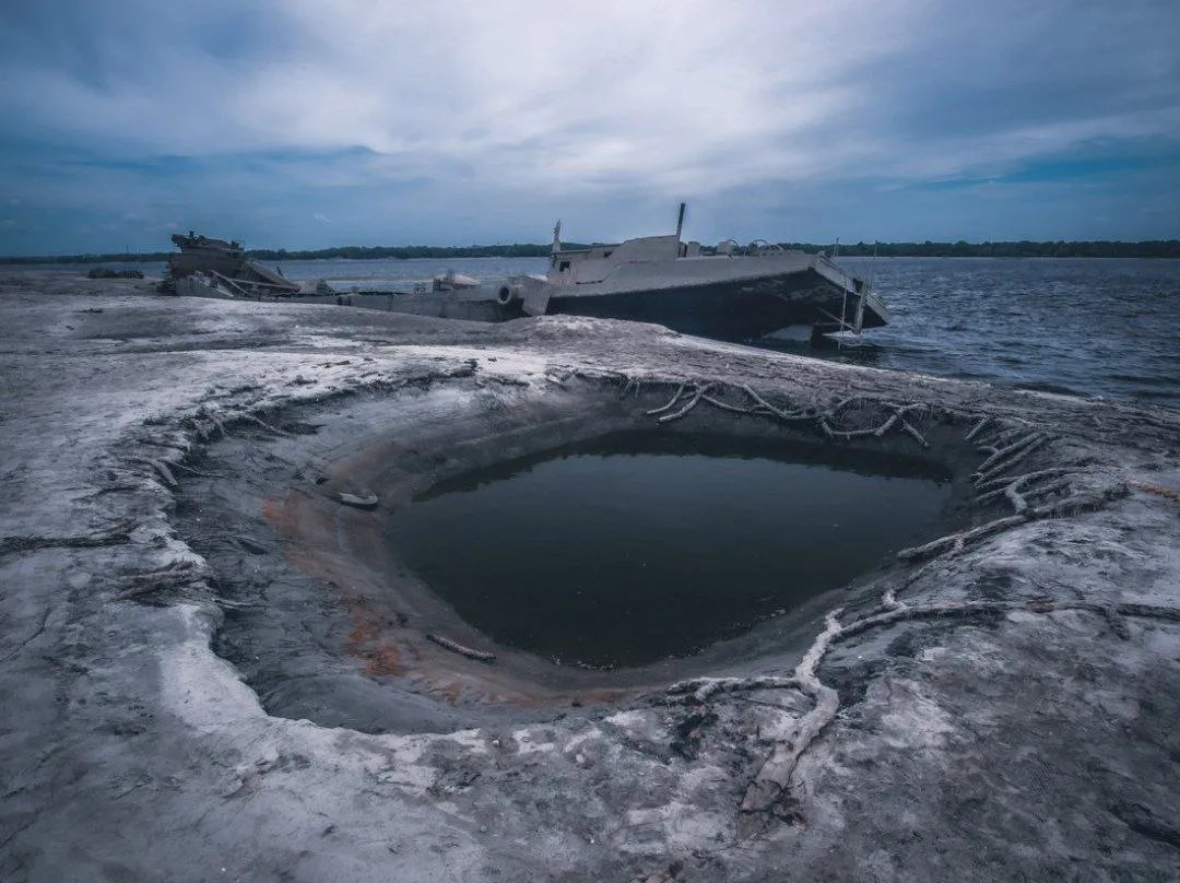 "Залишки" Каховського моря