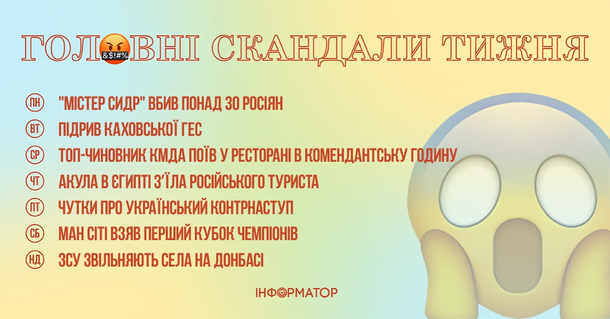 Підрив Каховської ГЕС, масові смерті росіян і початок контрнаступу ЗСУ: головне за тиждень 1