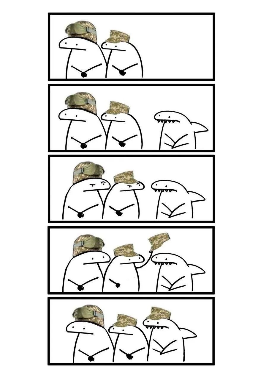 Нові чорні анекдоти та меми про акулу. Вєрка Сердючка теж відіжгла 7