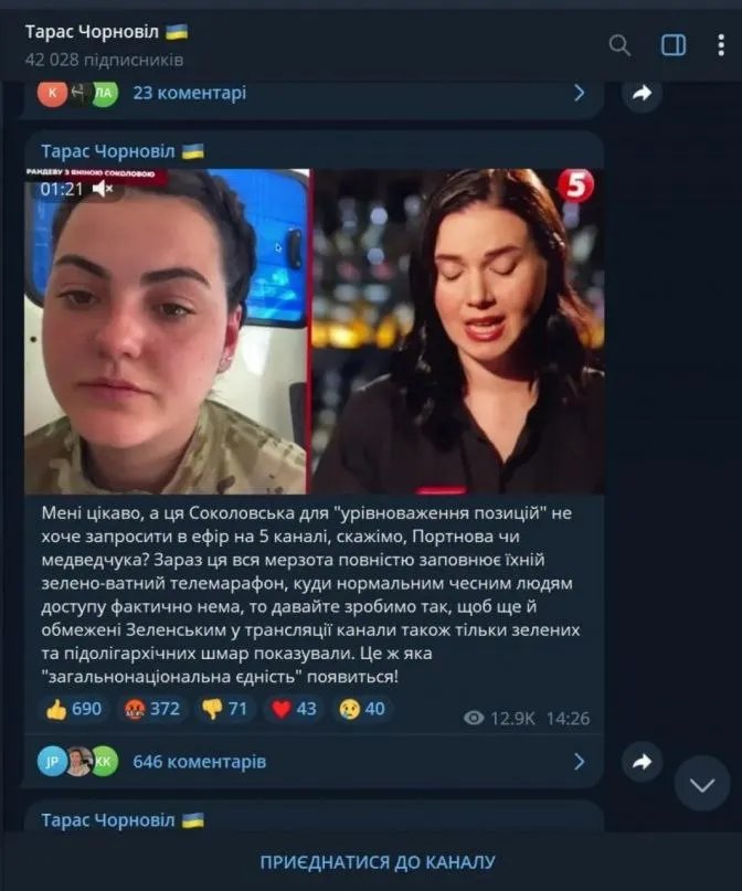 Пост Тараса Чорновола