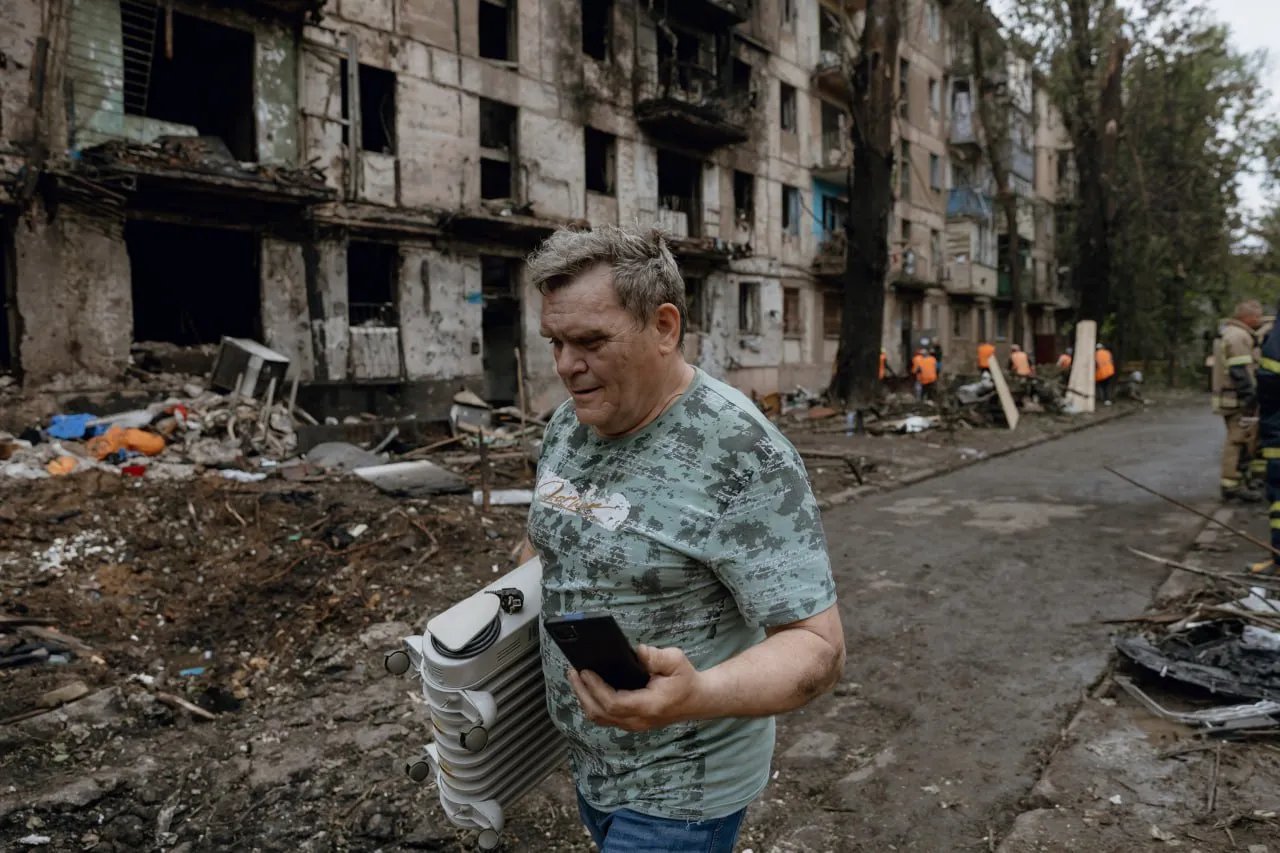 Наслідки удару по Кривому Рогу Наслідки удару по Кривому Рогу