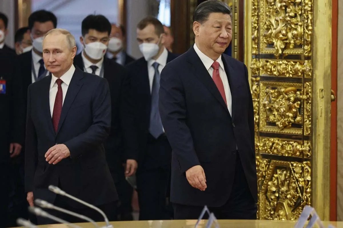 Путін та Сі  Путін та Сі