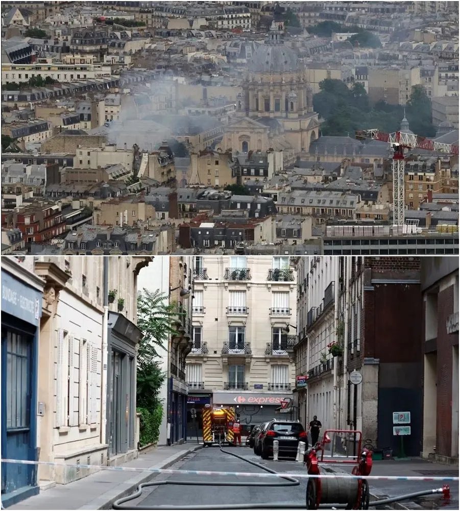 Вибух у Парижі, який стався у середу, 21 червня