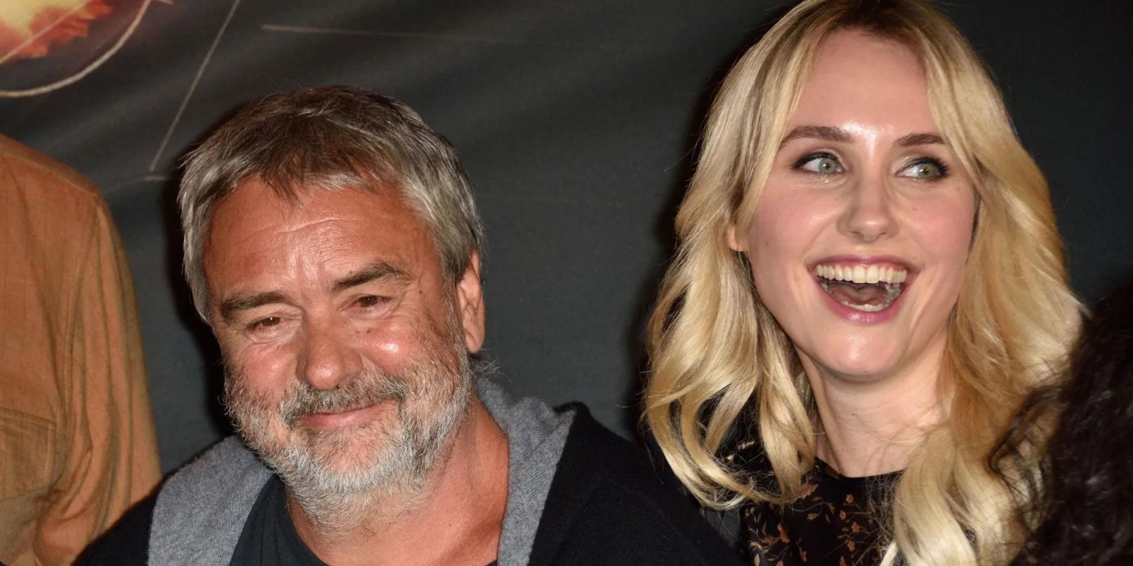 Люк Бессон і Сенд Ван Рой у 2018 році