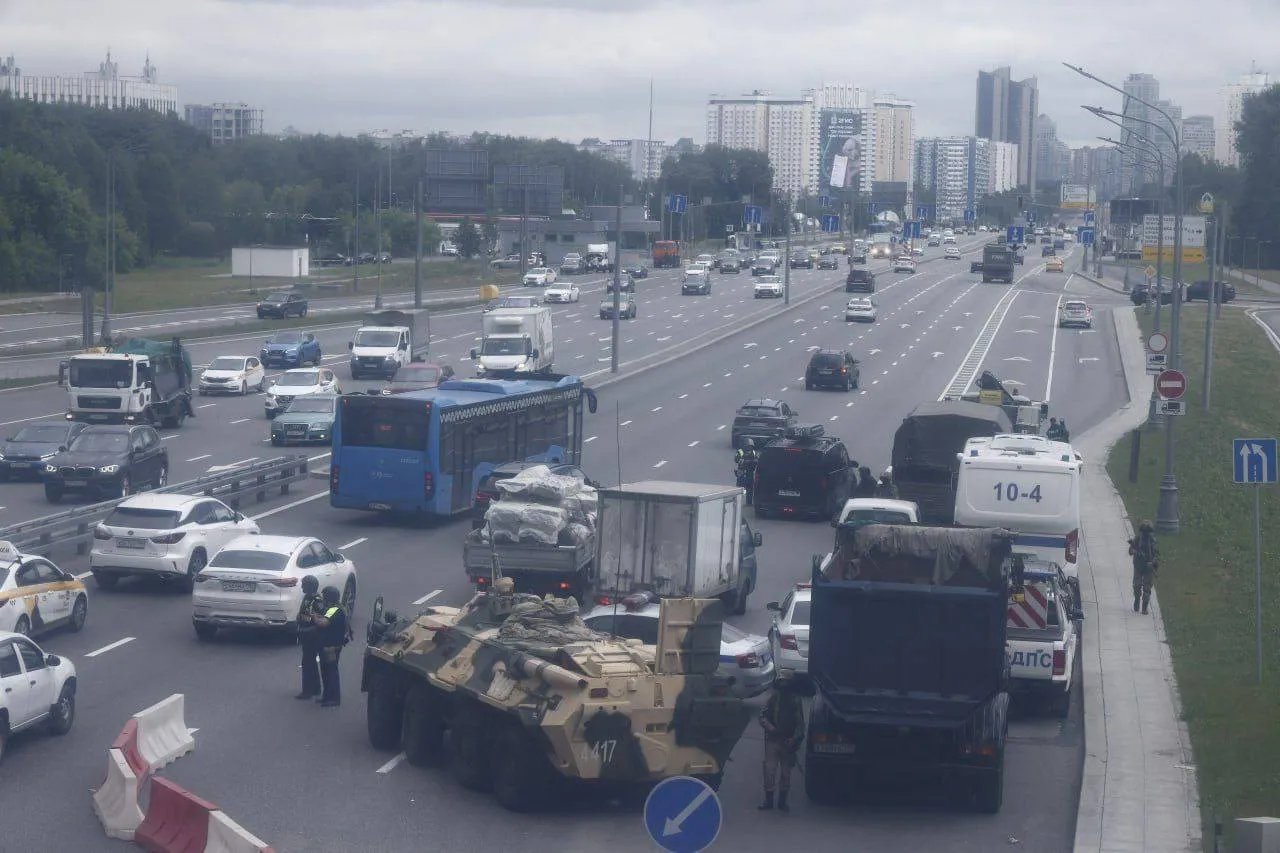 Вагнерівці долають перешкоди до москви, кадирівці вже у Ростові, а Ердоган хоче допомогти путіну – онлайн подій в росії 1