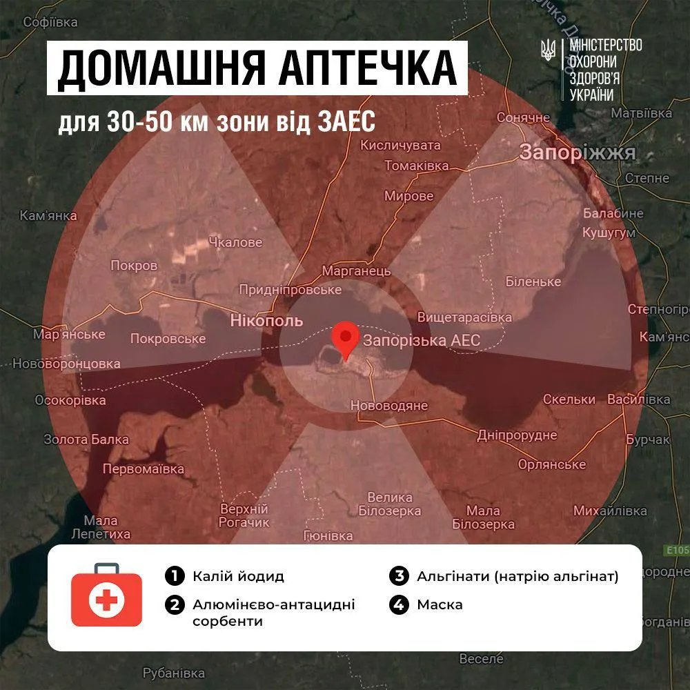 зона ураження зона ураження