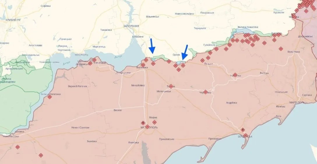 ВСУ продвинулось на 1,5 км