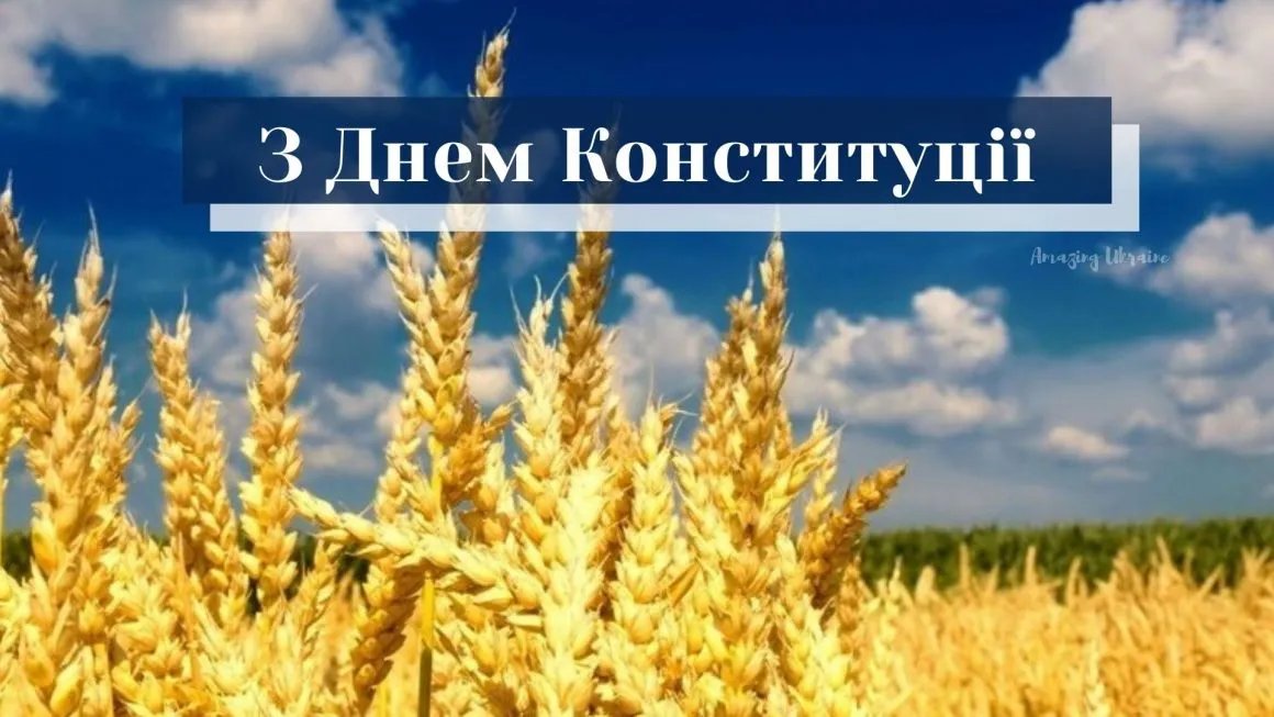 З Днем Конституції України З Днем Конституції України