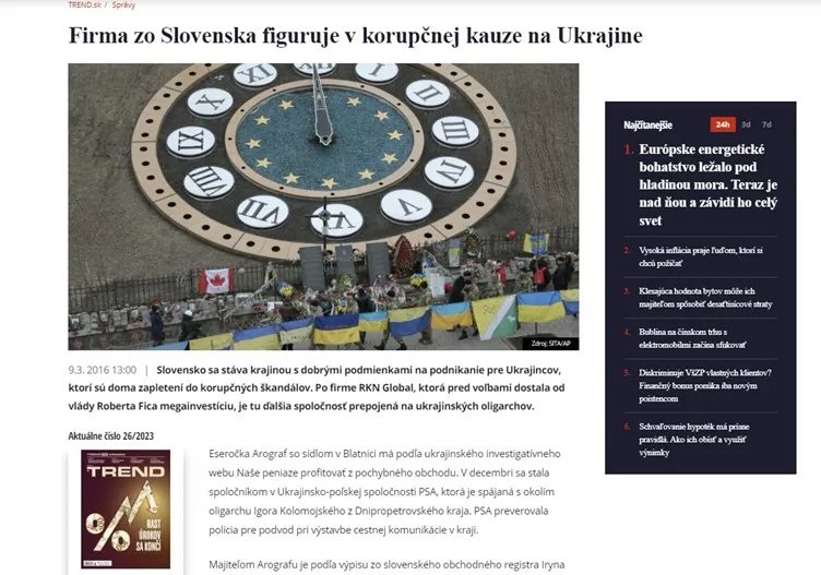 В Словаччині вже розповідали про те, чим відомий Святослав Олійник. Фото - сайт TREND В Словаччині вже розповідали про те, чим відомий Святослав Олійник. Фото - сайт TREND