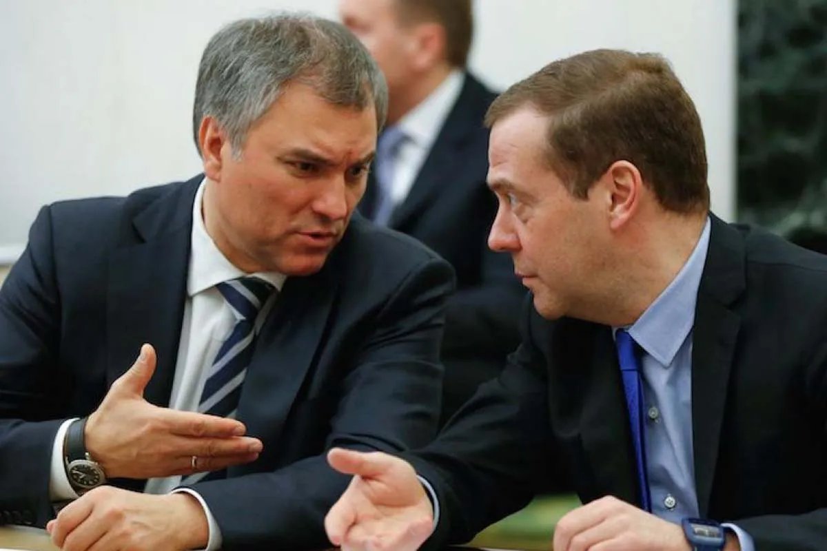 Володін та Медведєв Володін та Медведєв