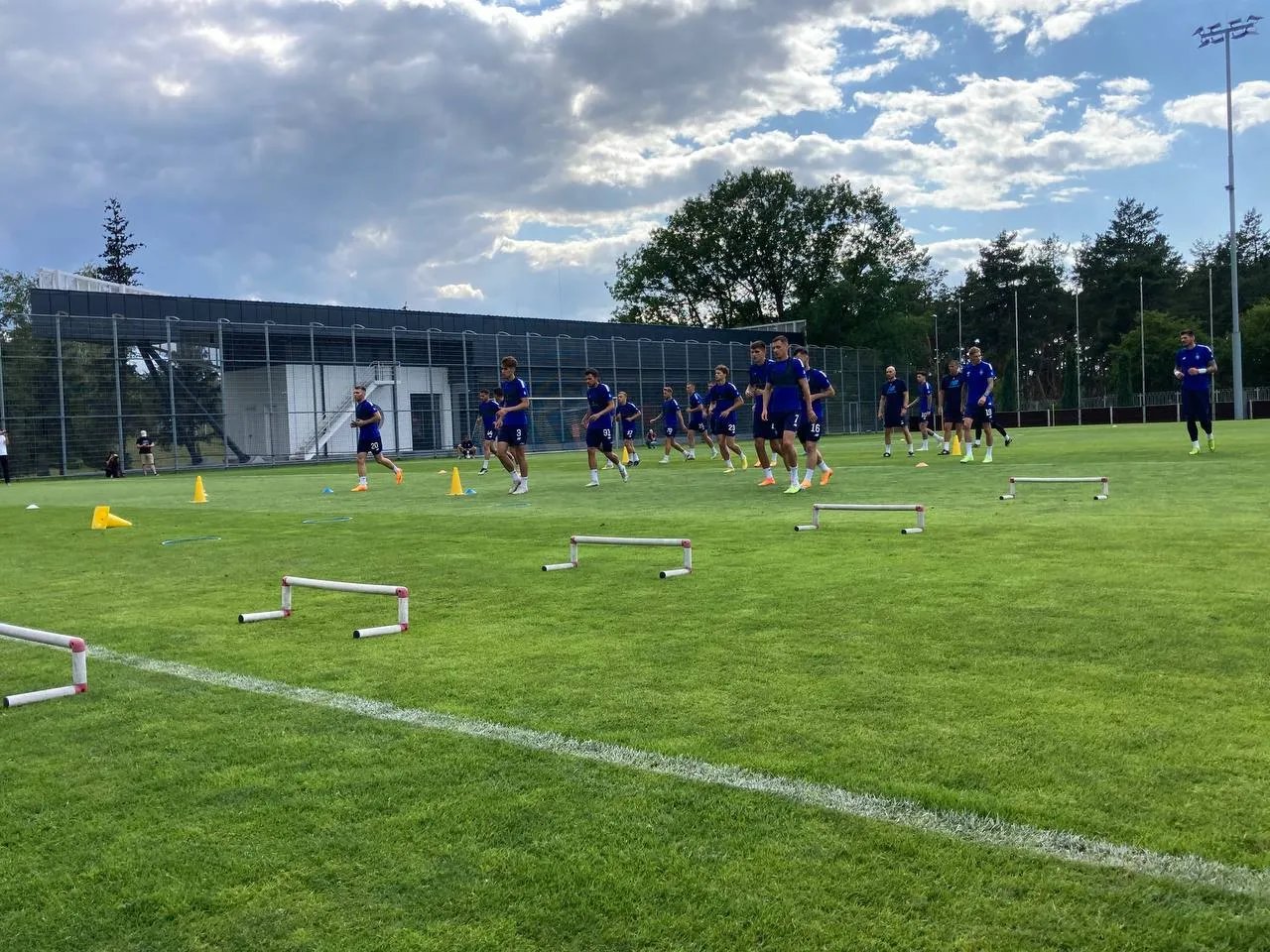 Динамо провело перше тренування після відпустки. Фоторепортаж Інформатора 1