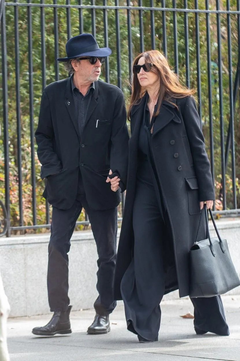 Моніка Беллуччі та Тім Бертон