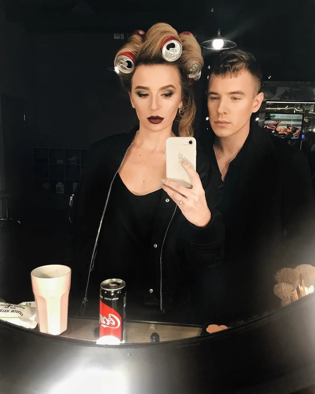 З колишньою дружиною Анною.