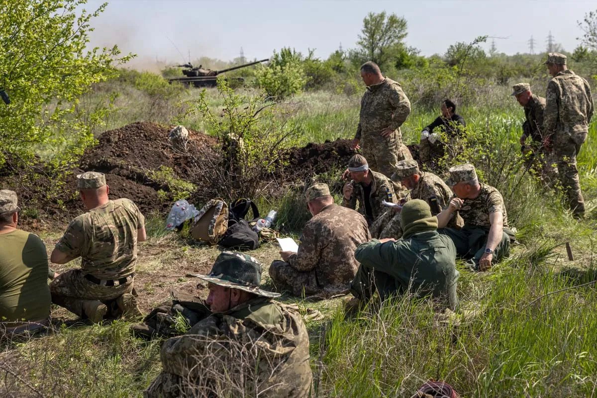 Военные на полигоне Военные на полигоне