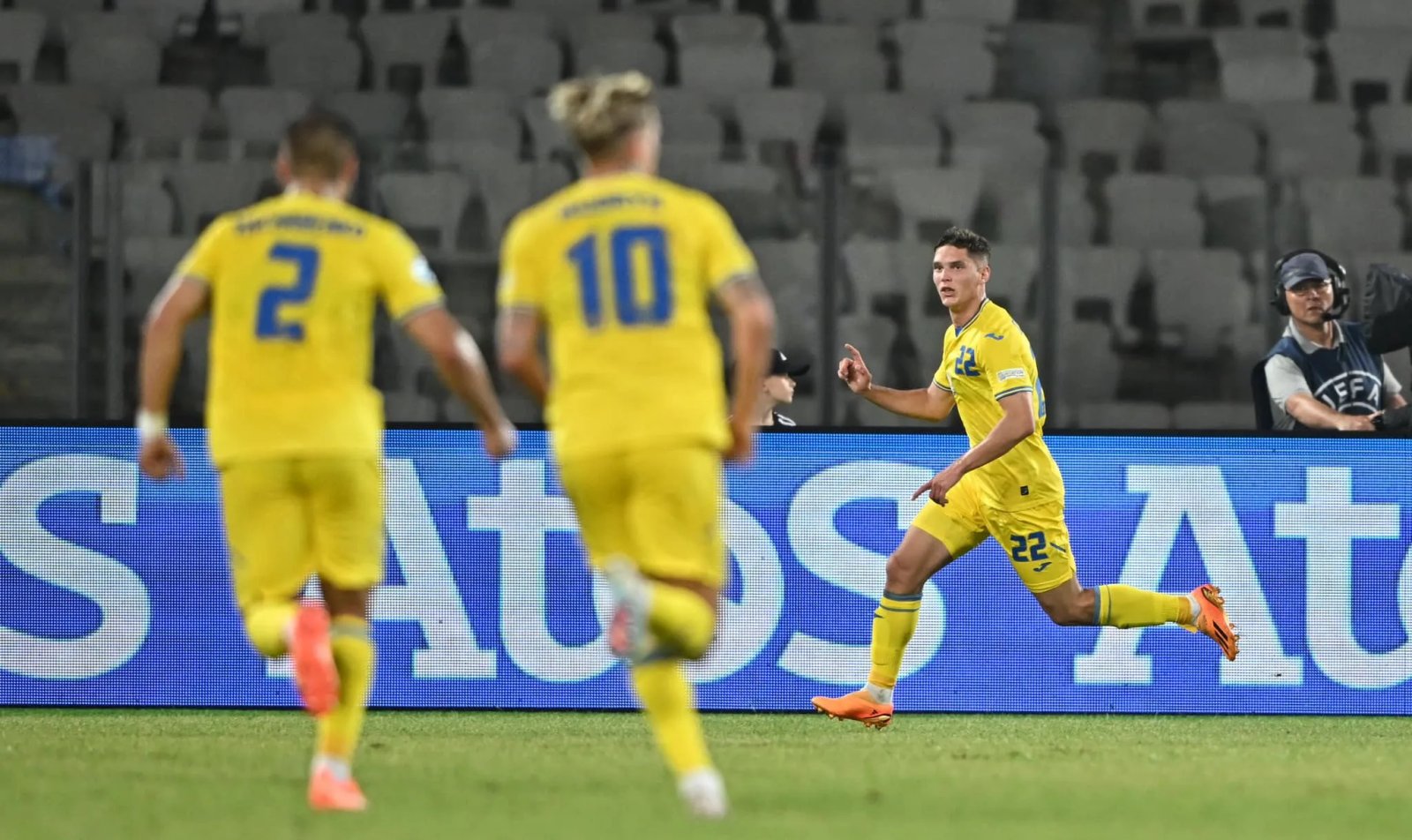 Судаков вивів команду вперед (Фото: УАФ)