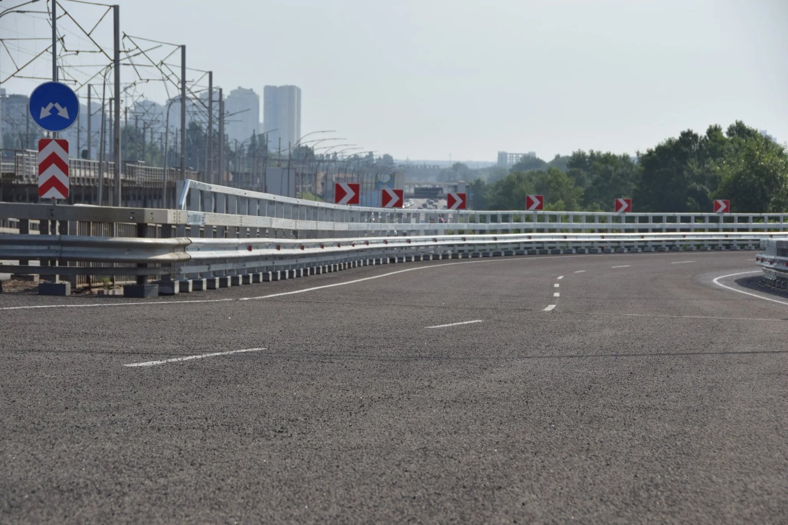 Нові дороги на Дарницькому мості