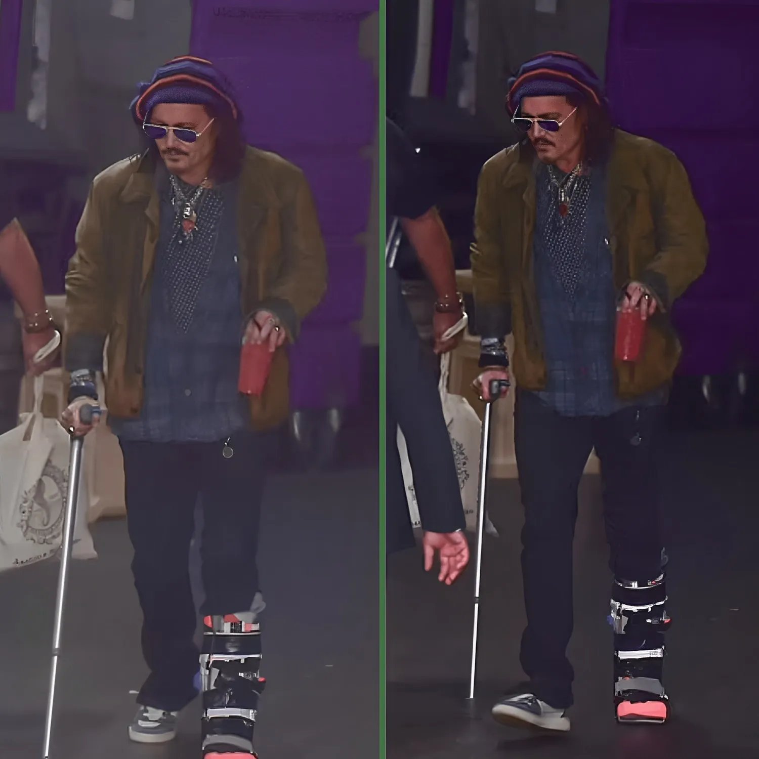 Джонни Депп в необычном образе