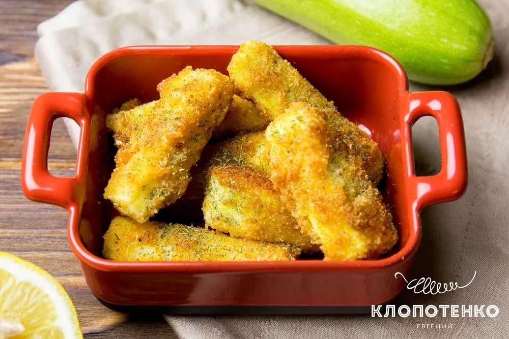 Кабачкові палички від Клопотенка