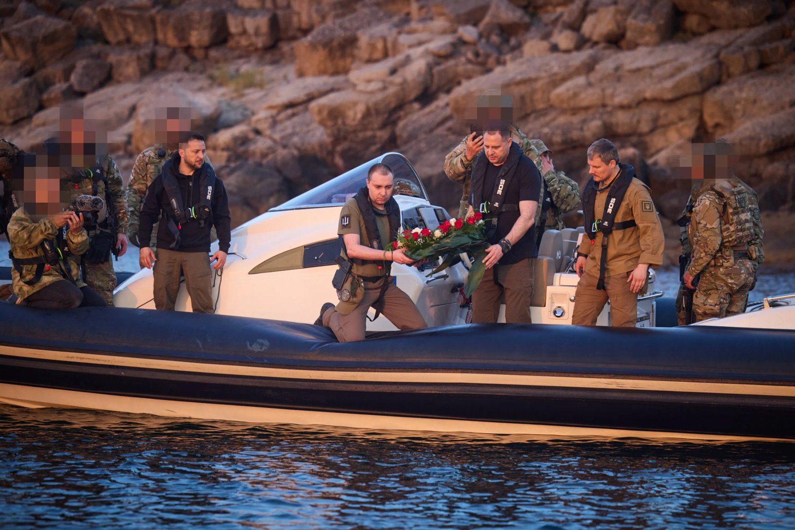 Зеленський, Єрмак та Буданов на острові