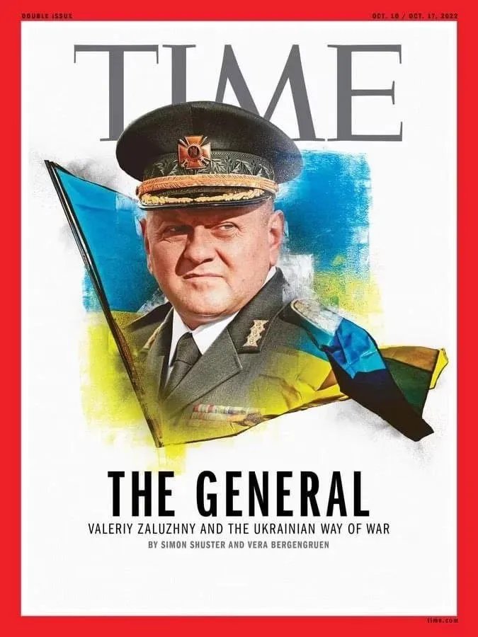 Залужний на обкладинці Time