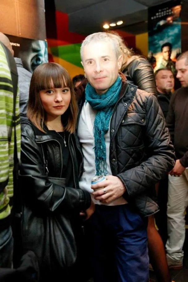 Константин с доней Олей. 