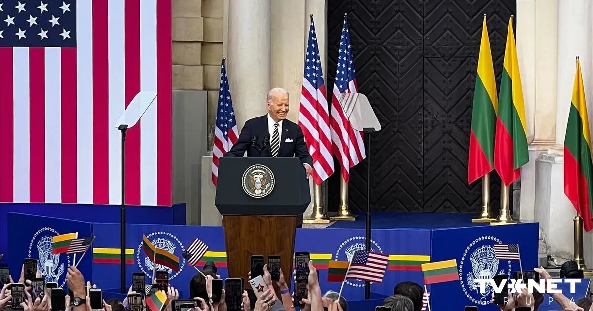 Байден в Вильнюсе Байден в Вильнюсе