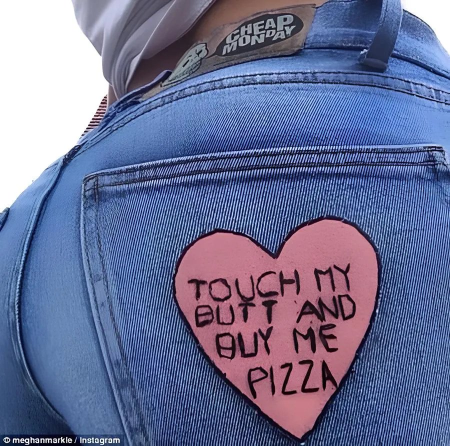 Такое Меган когда-то тоже постила