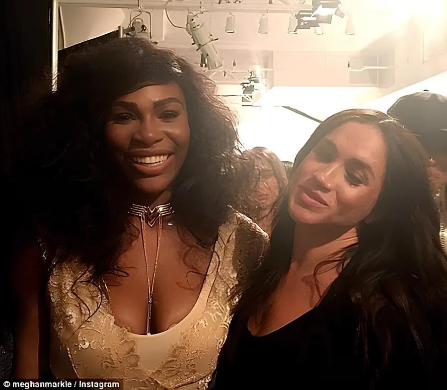 С Сереной Уильямс на Нью-Йоркской неделе моды