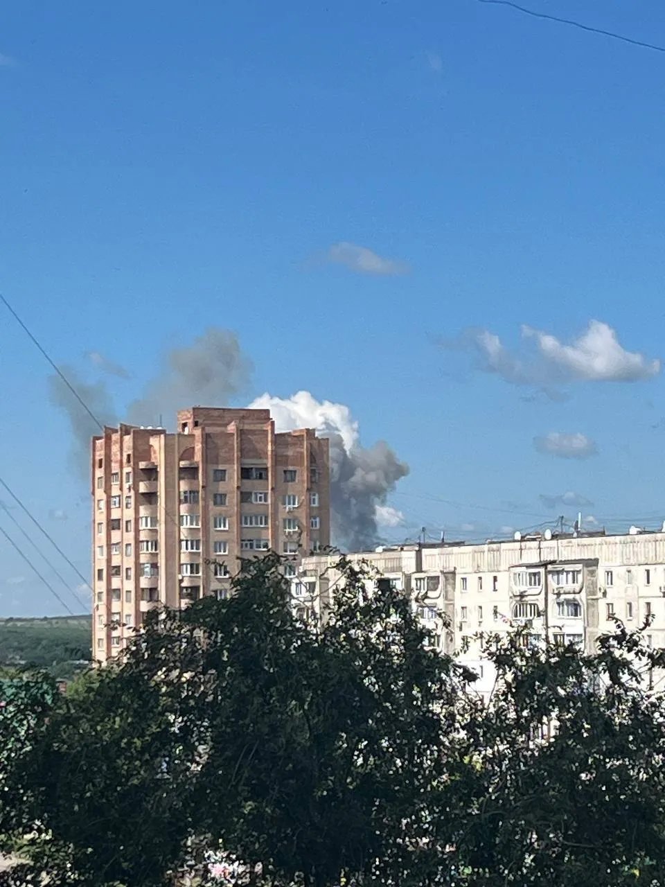 У Луганську бавовна16 липня У Луганську бавовна16 липня