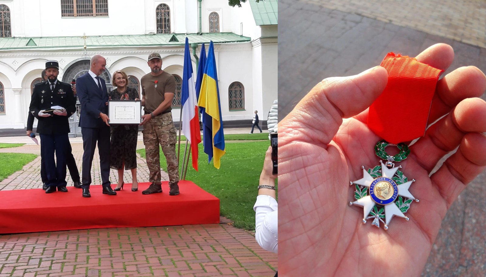 Нагородження Олега Сенцова